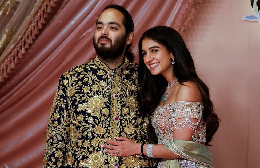 Glitz & Glamour in Mumbai: The Star-Studded Ambani Wedding