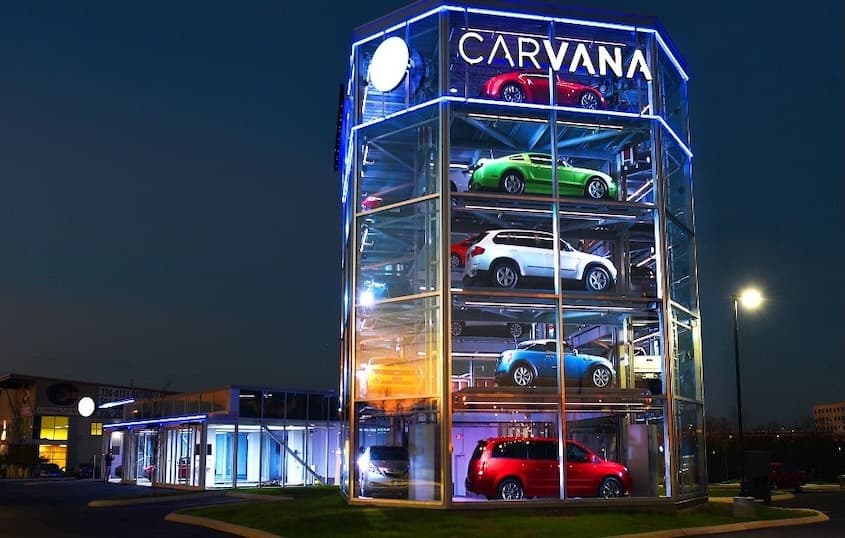 Carvana’s Stock Jumps as Earnings Exceed Expectations