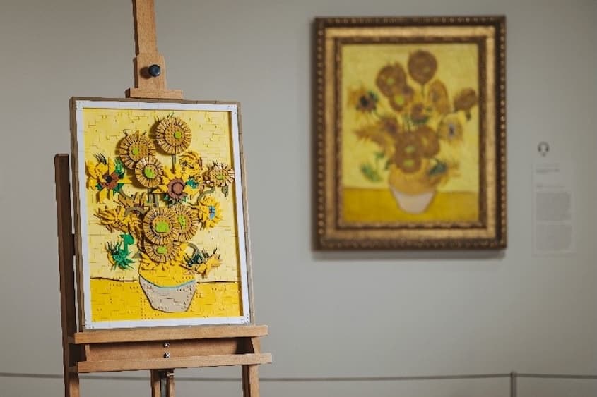 Van Gogh’s Sunflowers in LEGO: A Fun Twist for Art Lovers