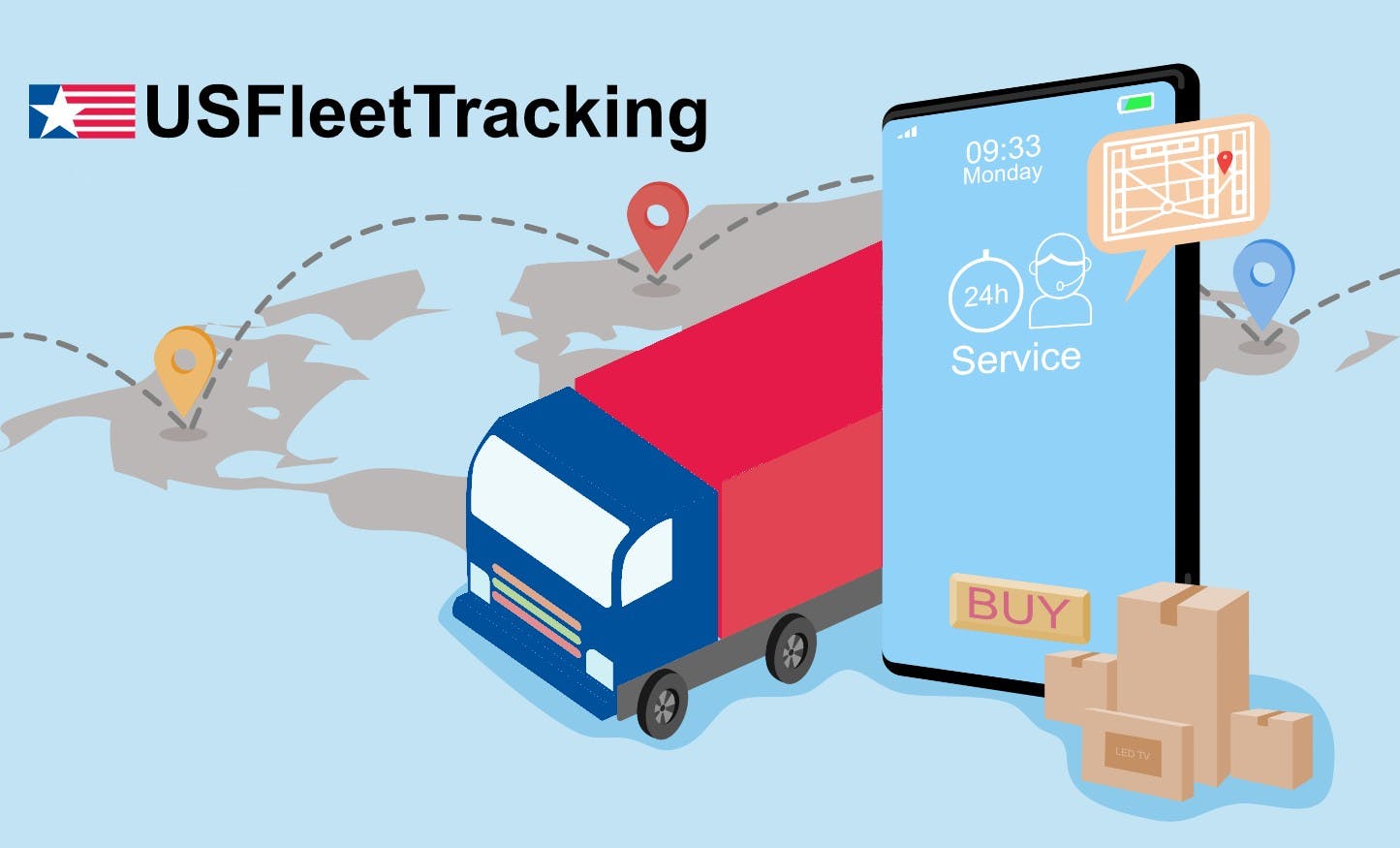 US Fleet Tracking: Review, Features and Devices